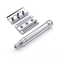 Edwin Jagger Razors Double Edge Safety Chrome Plated Ref.DE89BL 1Stuks - thumbnail