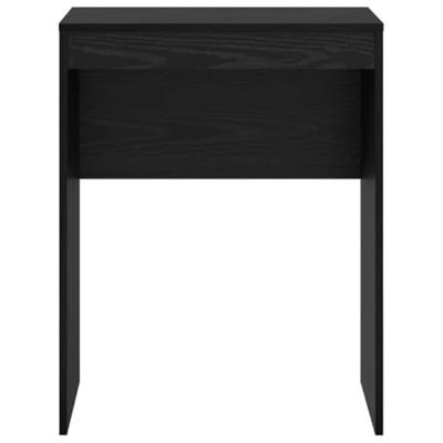 Bureau Zwart eiken 60 x 40 x 76 cm Bewerkt hout