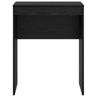 Bureau Zwart eiken 60 x 40 x 76 cm Bewerkt hout - thumbnail