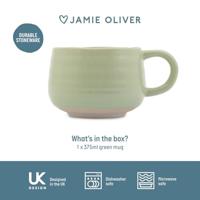 Jamie Oliver Koffiemok / Koffiebeker Big Love Groen 375 ml - thumbnail