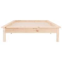 Bedframe LED massief hout 90x190 cm - thumbnail