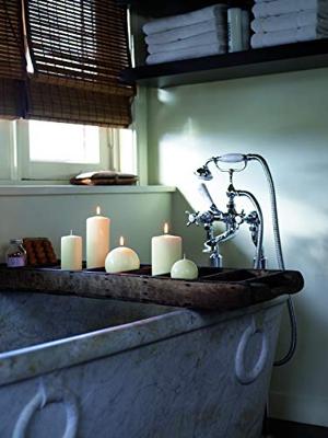 Bolsius stompkaars 10x30 cm wit