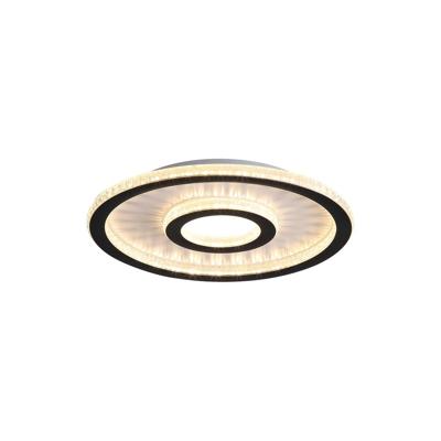 Searchlight PlafonniereRoundel zwart - 25688-35BK