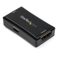 StarTech.com HDMI-booster 4K 60Hz 14 m, stroomvoorziening via USB, HDMI-inline versterker en repeater, ondersteuning 7.1 surround audio (HDBOOST4K2) - thumbnail