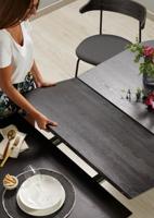 Kave Home Uitschuifbare Ovale Eettafel 'Milian' 140 - 220 x 90cm - thumbnail