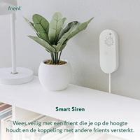 Frient Smart Siren EU sirene (Wit, Zigbee 3.0) - thumbnail