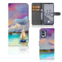 Hoesje Nokia X30 Boat | Portemonnee hoesje - thumbnail