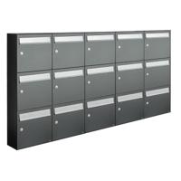 Allux Flow Set 5-Breed, 3-Hoog Antraciet - 40040065_5x3 - thumbnail