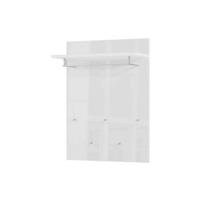 Kapstokpaneel Tomar Hoogglans Wit Kapstokpaneel Tomar Hoogglans Wit