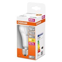 OSRAM HOMELIGHTING 4058075433823 LED-lamp Energielabel F (A - G) E27 Peer 14 W = 100 W Warmwit (Ø x l) 60 mm x 118 mm 1 stuk(s) - thumbnail