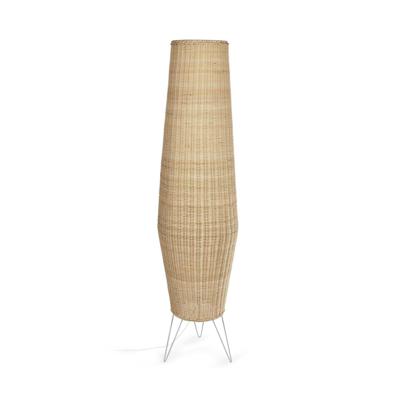 Kave Home Vloerlamp 'Kamaria' Rotan Kave Home Vloerlamp 'Kamaria' Rotan