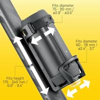 Topeak Modula Java Bidonhouder Instelbaar - Zwart - thumbnail