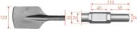 Rotec 6-kant spadebeitel 120x400mm 6-kant ø30,0 / ø24x55mm - 2155220 - thumbnail