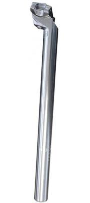 zadelpen vast 26.8 x 350 mm aluminium zilver