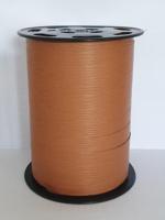 Krullint paperlook 10mm x 250 meter kleur 471 Roest/Caramel - thumbnail