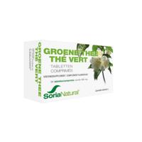 Soria Natural Groene Thee 600mg Tabletten 60st - thumbnail