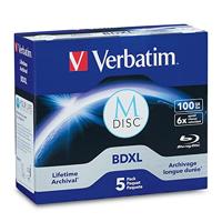 Verbatim 98913 M-Disc Blu-ray XL 100 GB 5 stuk(s) Jewelcase - thumbnail