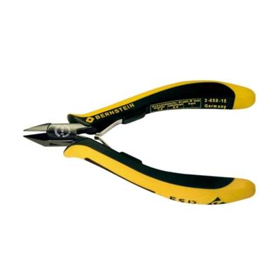 Bernstein Tools for Electronics EUROline 3-658-15 ESD Zijkniptang Zonder facet 125 mm