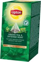 Thee Lipton Exclusive groene thee munt 25x2gr - thumbnail