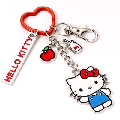Hello Kitty Key Chain with Hello Kitty Charms 15 cm
