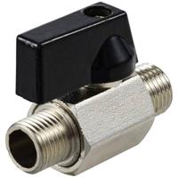 TRU COMPONENTS TC-304SM-MM1/4G TC-12770400 Standaard kogelkraan Schroefdraad (buiten): G1/4 16 bar (max) 1 stuk(s) - thumbnail