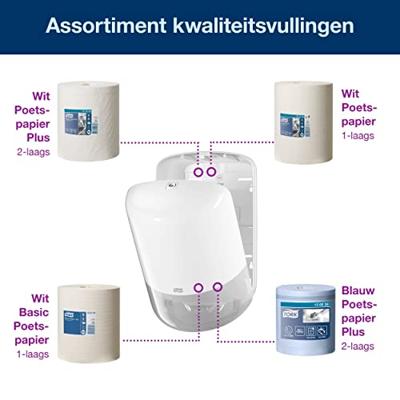 Tork M-Box dispenser centerfeed - Elevation M2 - wit - 559000 - thumbnail