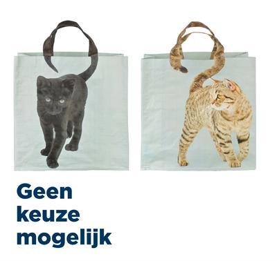 Esschert Design boodschappentas poes