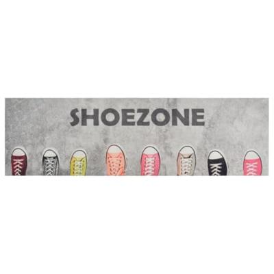 Keukenmat wasbaar shoezone-print 60x180 cm fluweel Keukenmat wasbaar shoezone-print 60x180 cm fluweel