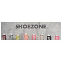 Keukenmat wasbaar shoezone-print 60x180 cm fluweel - thumbnail