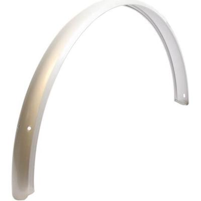 Achterspatbord 26/28 inch zilver