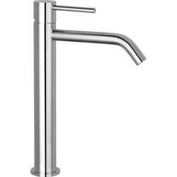 Saqu Shine verhoogde wastafelkraan chroom