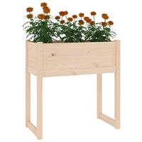 VidaXL Plantenbak 78x40x81 cm massief grenenhout - thumbnail