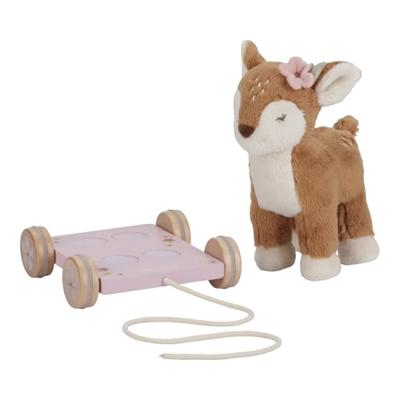 Little Dutch Fairy garden hertje op wielen fsc