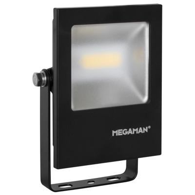 LED straler 9.5W 900 lumen 4000K IP65 zwart 100° Megatron