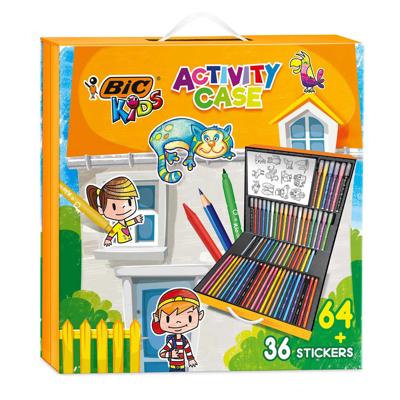BIC kids kleurkoffer met stickers
