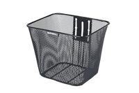 Fietsmand Basil Bilbao met vaste montage 26 x 22 x 27 cm - zwart - thumbnail