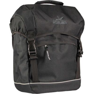 Greenlands Enkele fietstas travel 25 liter 32 x 42 x 19 cm - zwart Greenlands Enkele fietstas travel 25 liter 32 x 42 x 19 cm - zwart