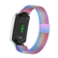 Milanese loop bandje met case - Multicolor - Xiaomi Smart Band 7 Pro - thumbnail