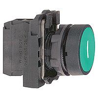 Schneider Electric XB5AA3311 XB5AA3311 Druktoets 600 V 6 A Moment (l x b x h) 52 x 30 x 42 mm IP66, IP67, IP69, IP69K 1 stuk(s)