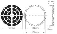 KS Tools 160.0472 Rubberen schijf (Ø x h) 130 mm x 14 mm - thumbnail