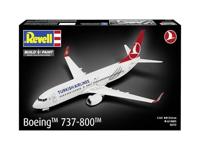 Revell modelbouwpakket - boeing 737-800 turkish airlines 1:144 - 63dlg. - thumbnail