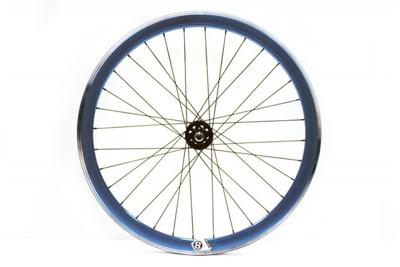 Origin8 Fixed Gear Achterwiel - Blauw ADZ Origin8 Fixed Gear Achterwiel - Blauw ADZ