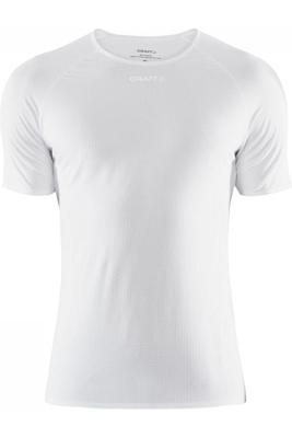 Craft Pro Dry Nanoweight SS Heren Hemd White S Craft Pro Dry Nanoweight SS Heren Hemd White S