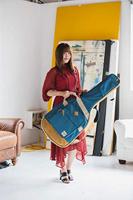 Ibanez IGB541-DB Powerpad gigbag voor elektrische gitaar deep blue - thumbnail