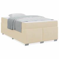 Bedframe Crème 120 x 190 cm Stof - thumbnail