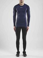 Craft 1906856 Pro Control Compression Tee LS Unisex - Navy - XXL - thumbnail
