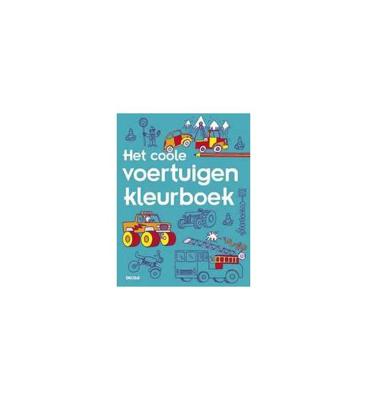 Deltas het coole voertuigen kleurboek