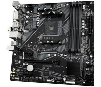 Moederbord AMD Gigabyte A520M DS3H AC Moederbord AMD Gigabyte A520M DS3H AC