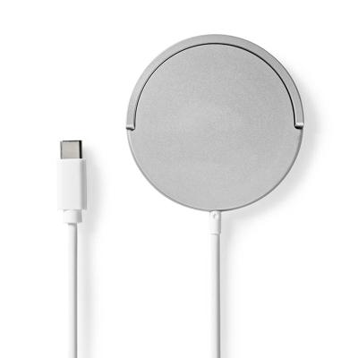 Nedis Draadloze Oplader | Staand | Inclusief kabel | USB Type-C | 1 stuks - WCHAQM250SI WCHAQM250SI Nedis Draadloze Oplader | Staand | Inclusief kabel | USB Type-C | 1 stuks - WCHAQM250SI WCHAQM250SI