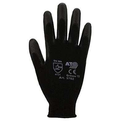 Asatex Handschoen | maat 8 zwart | EN 388 PSA-categorie II | nylon met polyurethaan | 12 paar - 3702/8 3702/8 Asatex Handschoen | maat 8 zwart | EN 388 PSA-categorie II | nylon met polyurethaan | 12 paar - 3702/8 3702/8